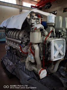 original Marine spare parts 12VP185TCM complete diesel engine 12VP185 fit for MAN