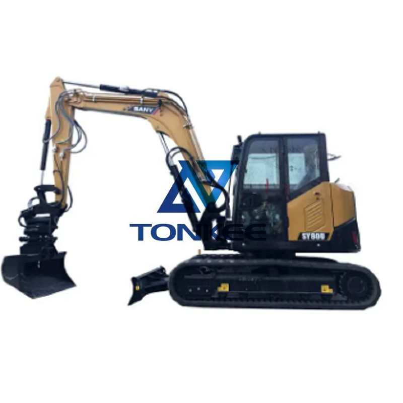 Buy 9ton Crawler Excavator SY80U multi-purposer Excavator for sale | Tonkee®