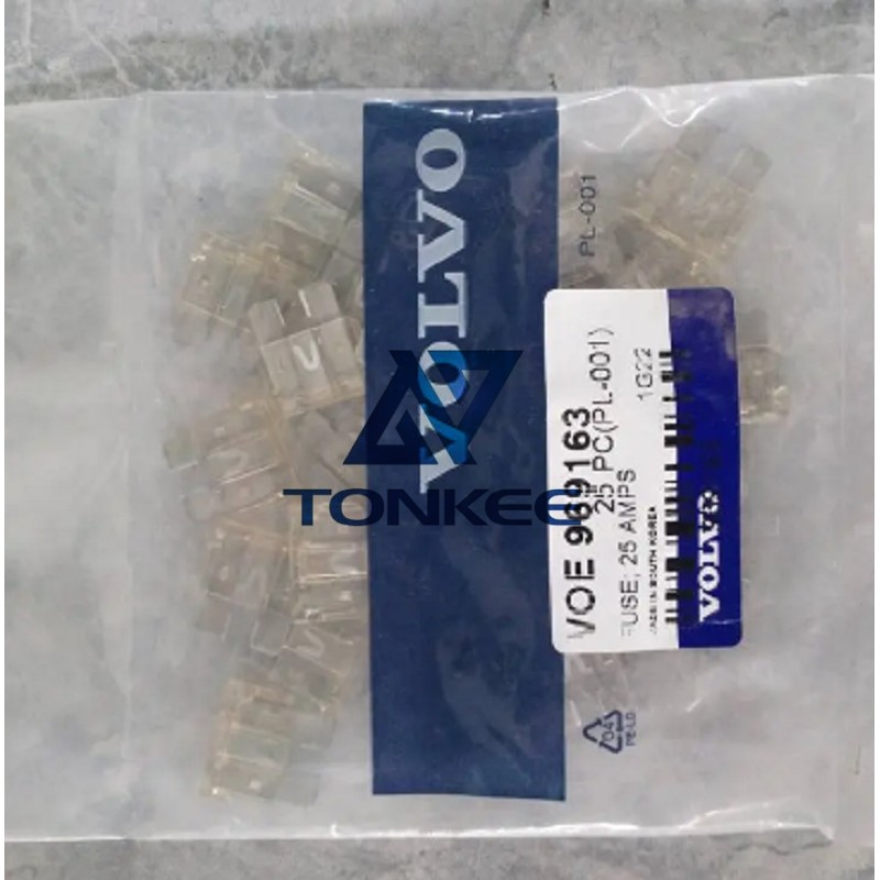 OEM EC210B 240B 290B 360B Fuse VOE 969163 for excavator parts | Tonkee®