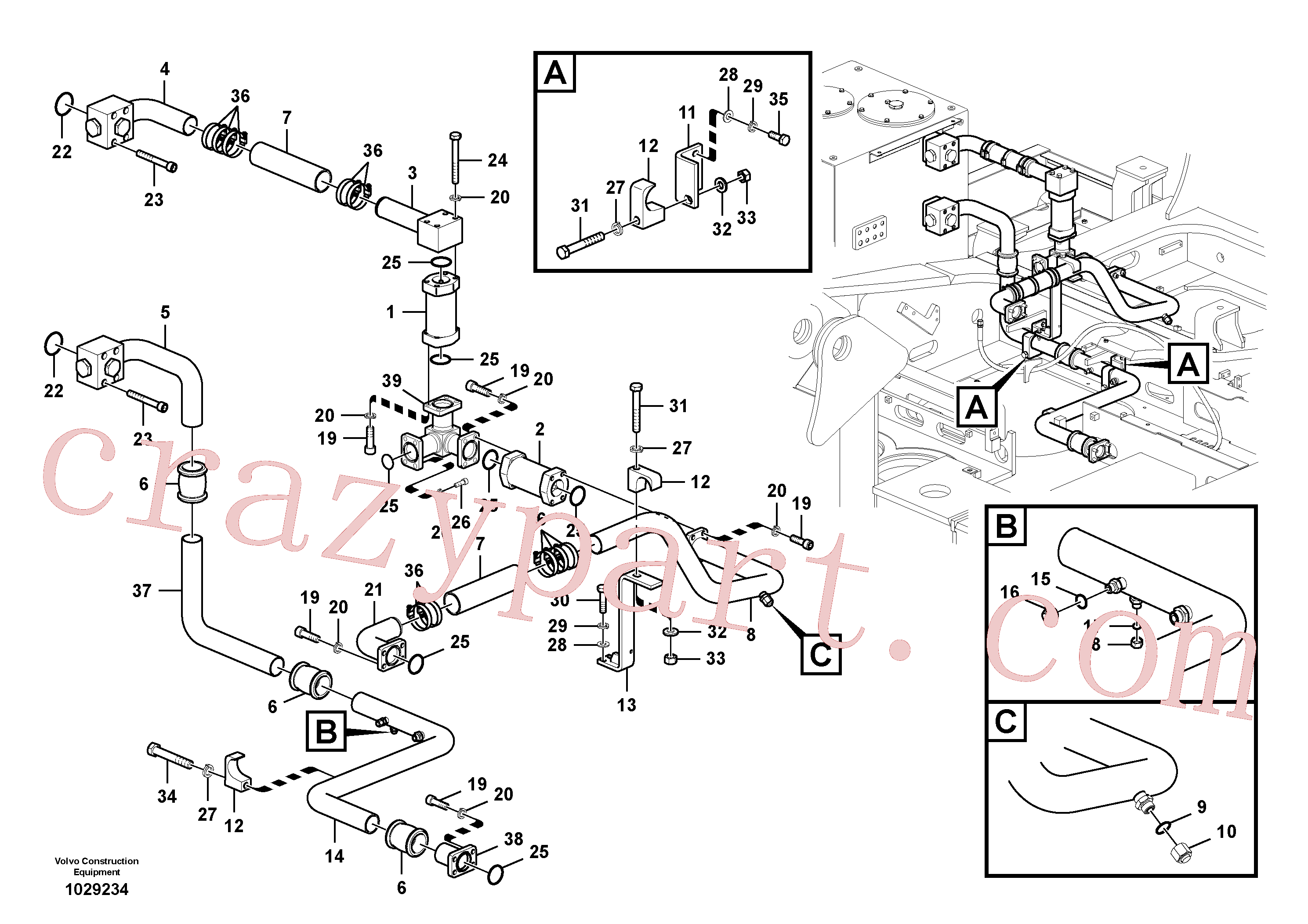 Volvo Assembly VOE14537466 Plate for sale