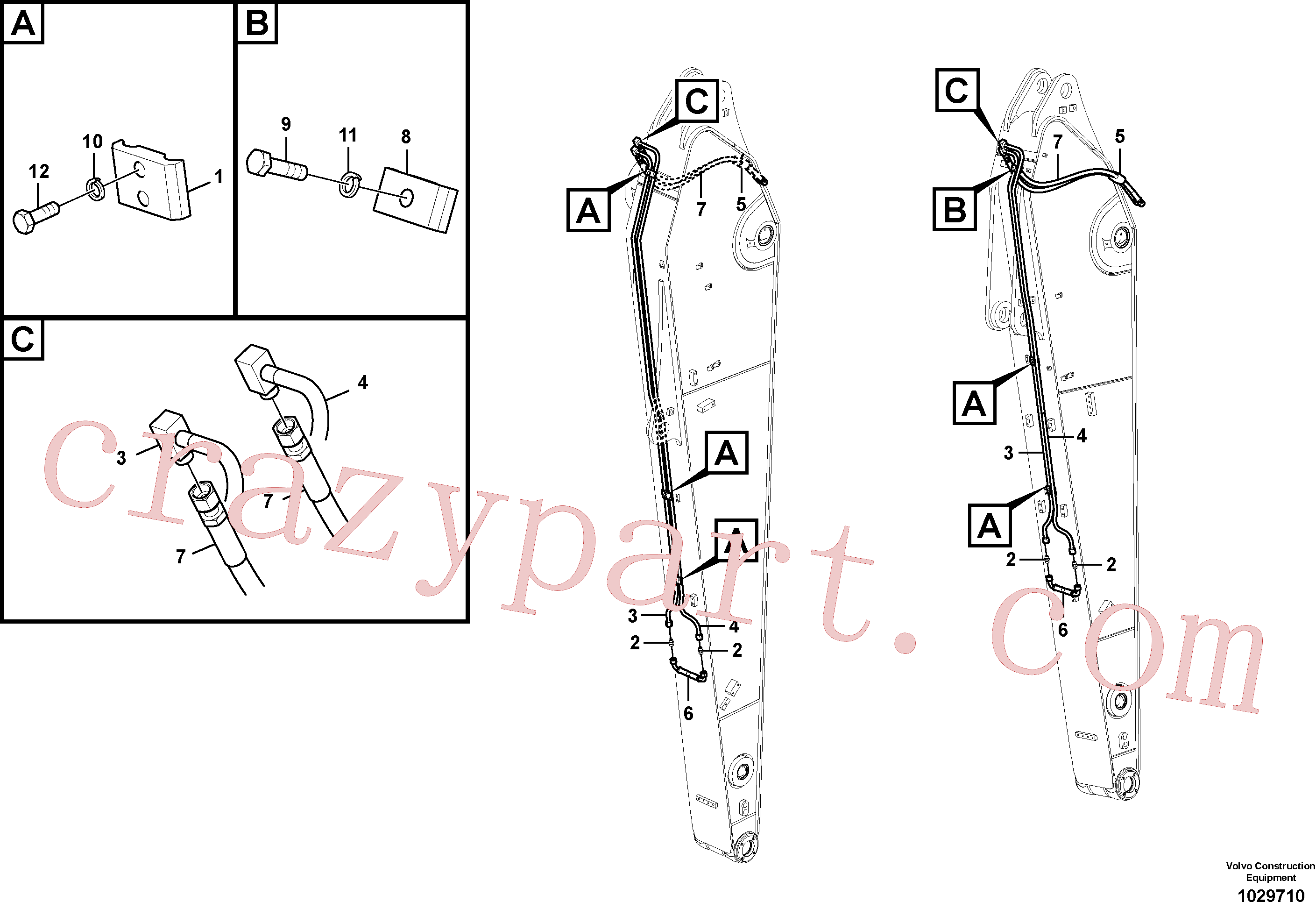 Volvo Assembly VOE14588212 Pipe for sale