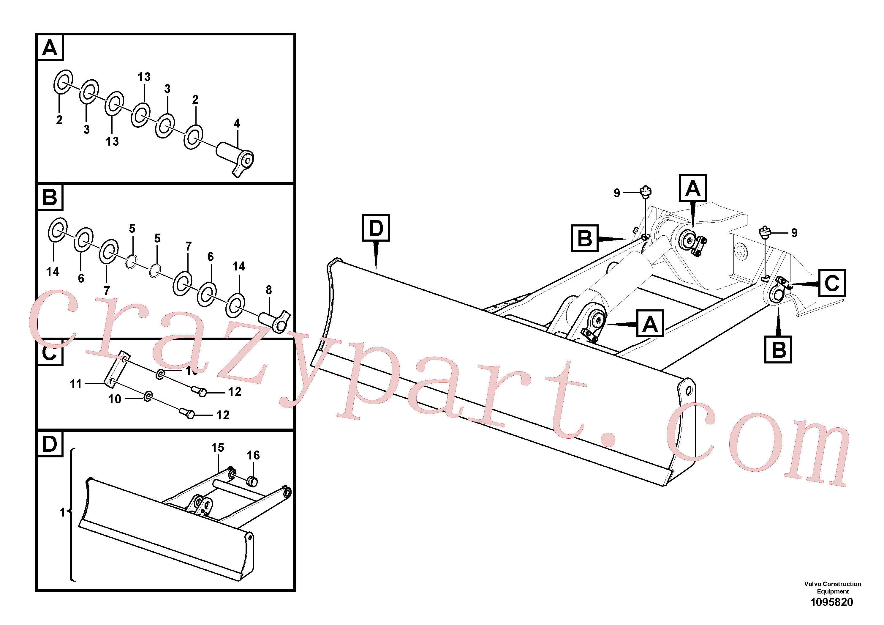 Volvo Assembly VOE14734923 Washer for sale