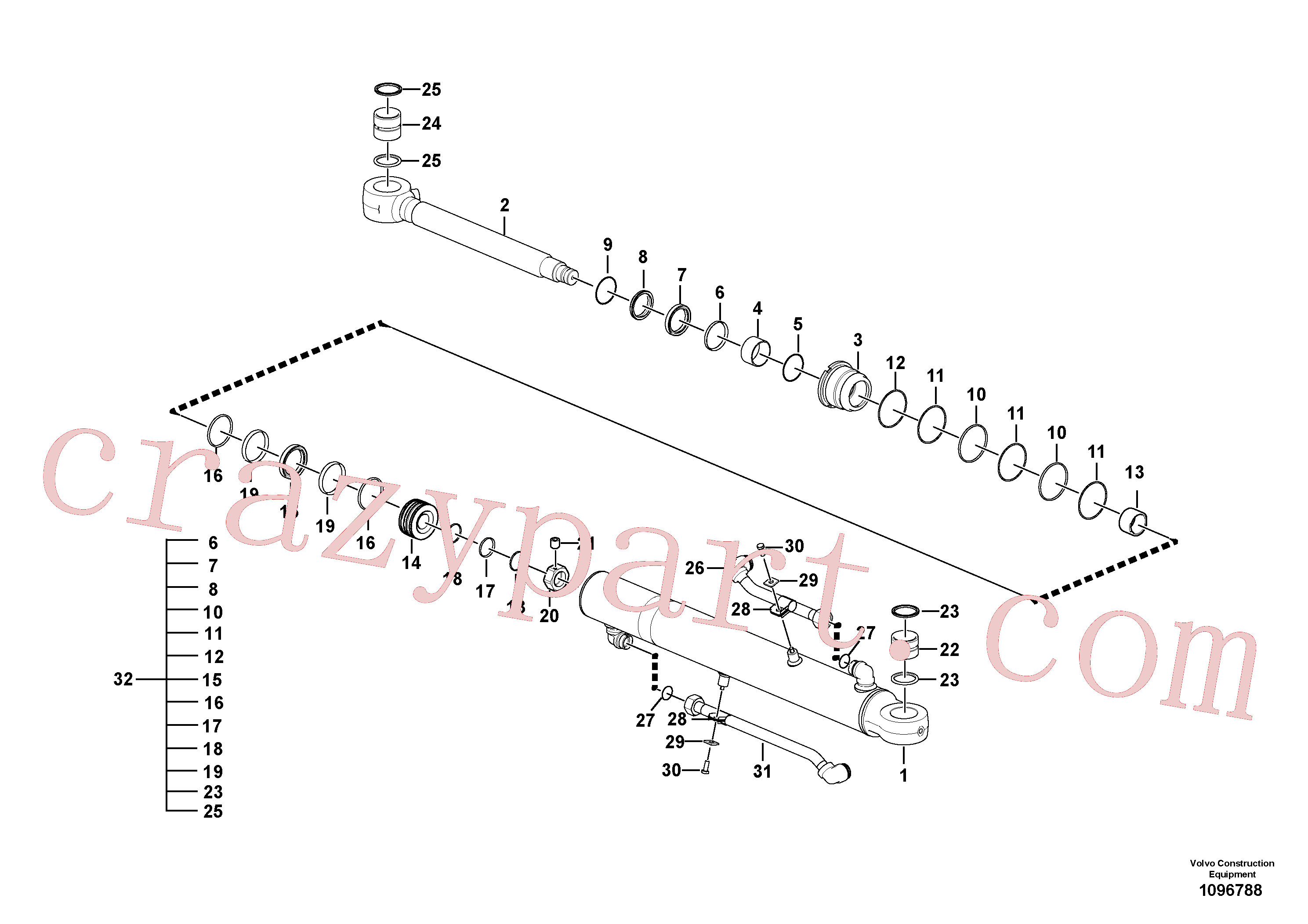 Wholesale VOE14739560 Bushing for Volvo Excavator