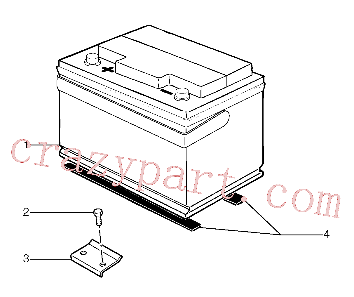 VOE11807776 for Volvo Battery(311Z1 assembly)